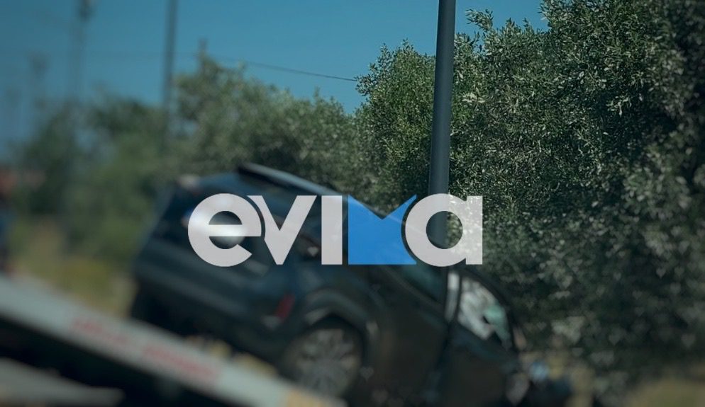 Τροχαίο σοκ στην Εύβοια: ΙΧ βγήκε εκτός δρόμου και έπεσε πάνω σε δέντρο