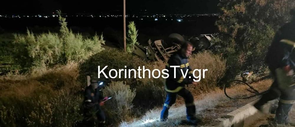 Θανατηφόρο τροχαίο στην Κόρινθο: Νεκρός 52χρονος οδηγός νταλίκας