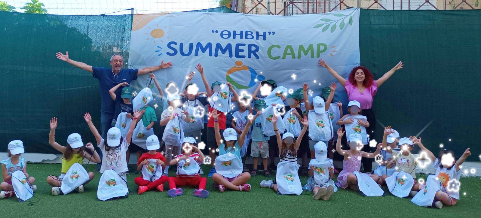 Τα σκουπίδια έγιναν παιχνίδι στο Summer Camp του εργαστηρίου Θήβη