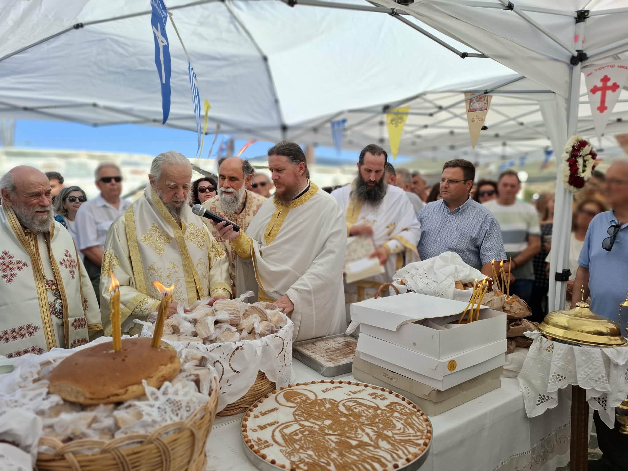 Εύβοια: Έτσι γιόρτασαν τον Άγιο Παϊσιο στο Μαρμάρι