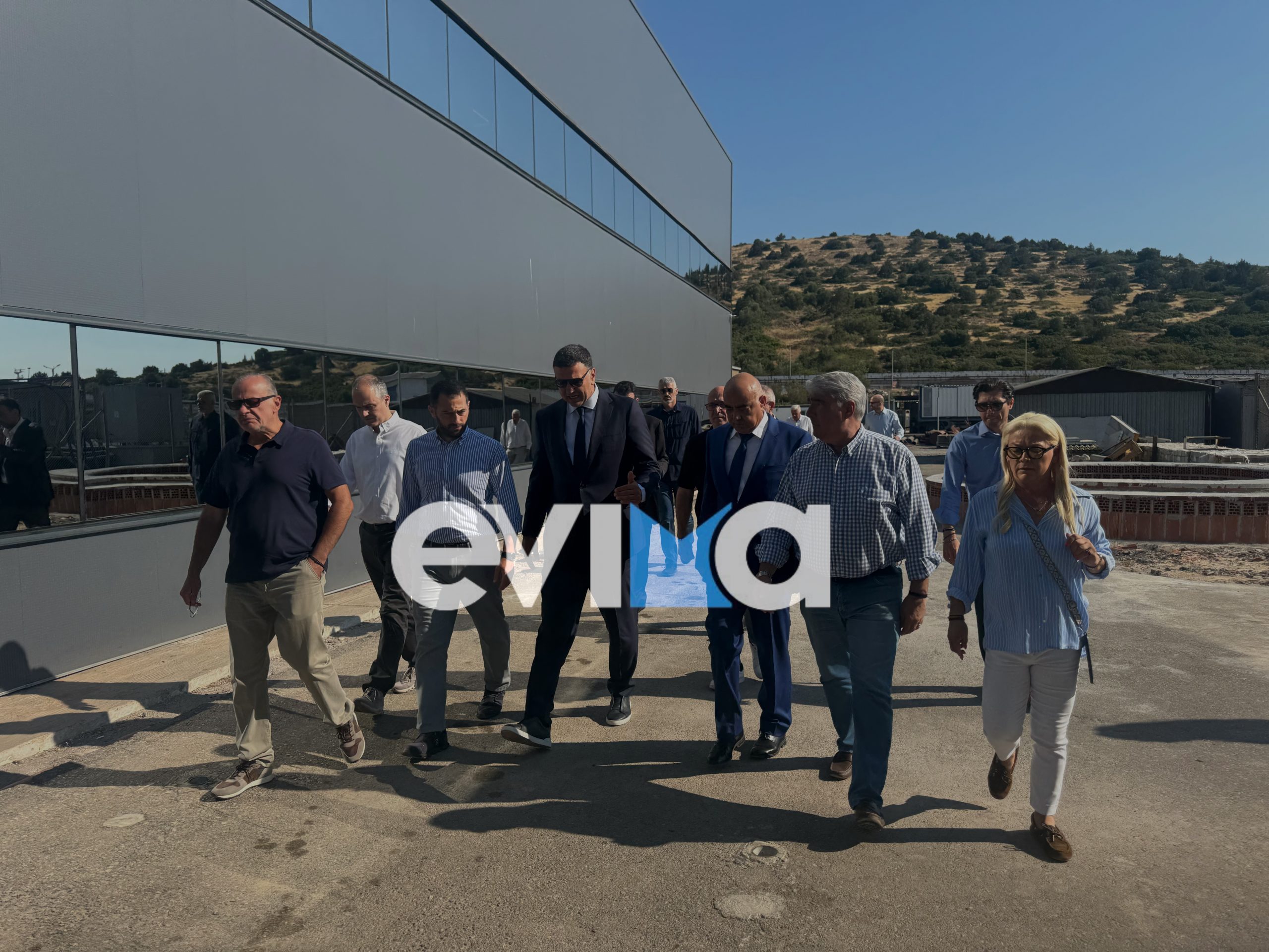 Χαλκίδα τώρα στα Ναυπηγεία ο υπουργός Ναυτιλίας