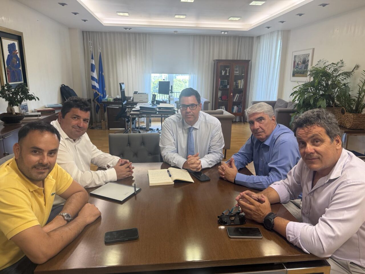 Προχωρούν κρίσιμες παρεμβάσεις για την ανάπτυξη και την ανασυγκρότηση της Βόρειας Εύβοιας