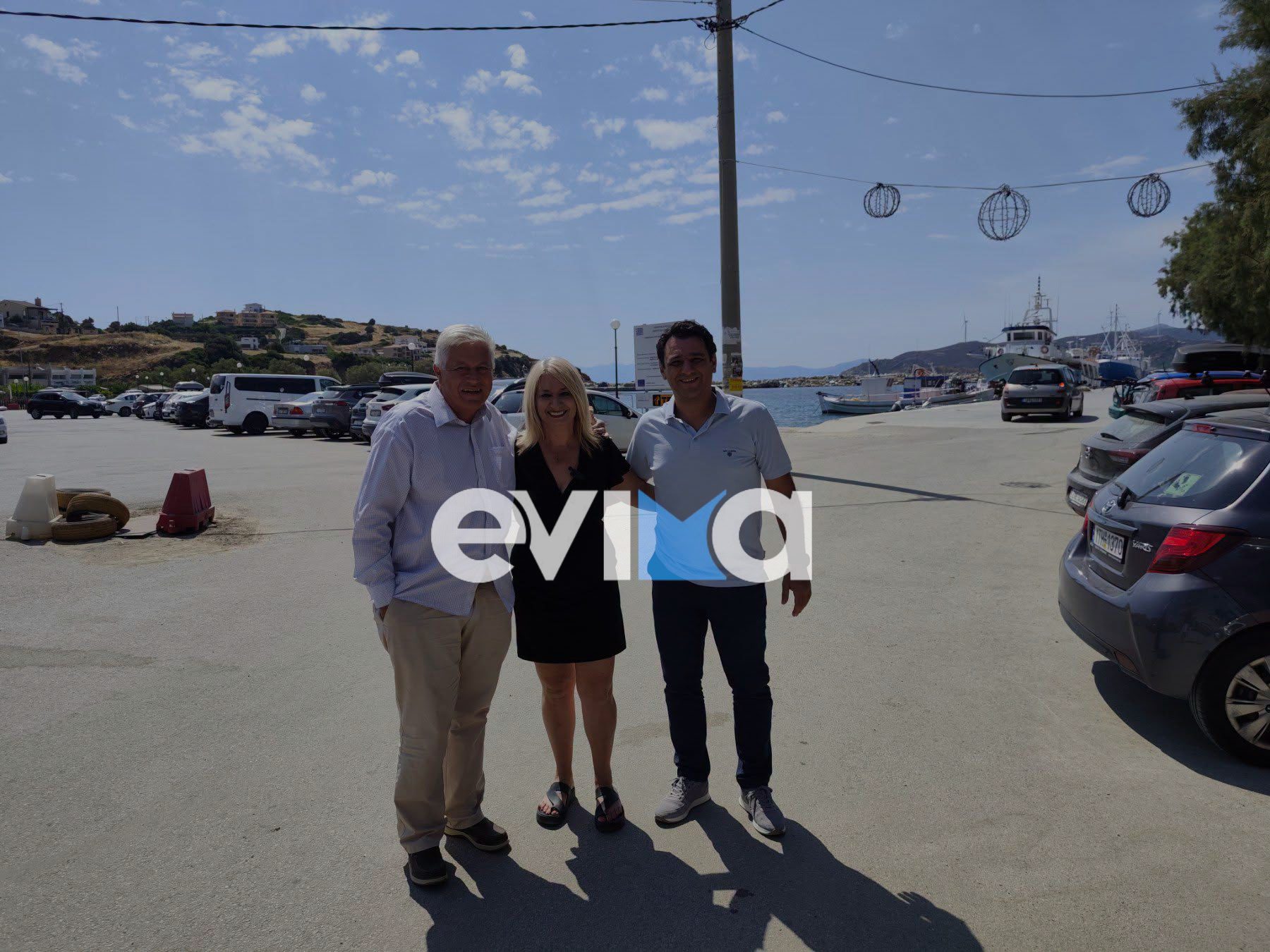 Εύβοια: Στο τραπέζι η αναβάθμιση του λιμανιού μετά την επίσκεψη Παλαιολόγου και Μπαράκου