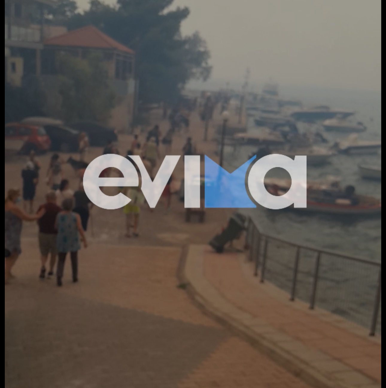 Κόλαση φωτιάς στη Βοιωτία: Δραματικές εικόνες με τον κόσμο να επιβιβάζεται σε σκάφη
