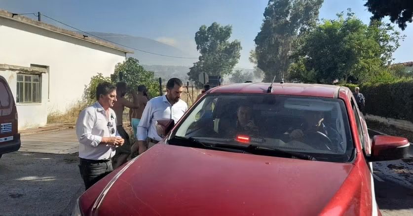 Έκτακτη ενημέρωση για τη φωτιά στη Βοιωτία από τον Φάνη Σπανό- Η εικόνα τώρα