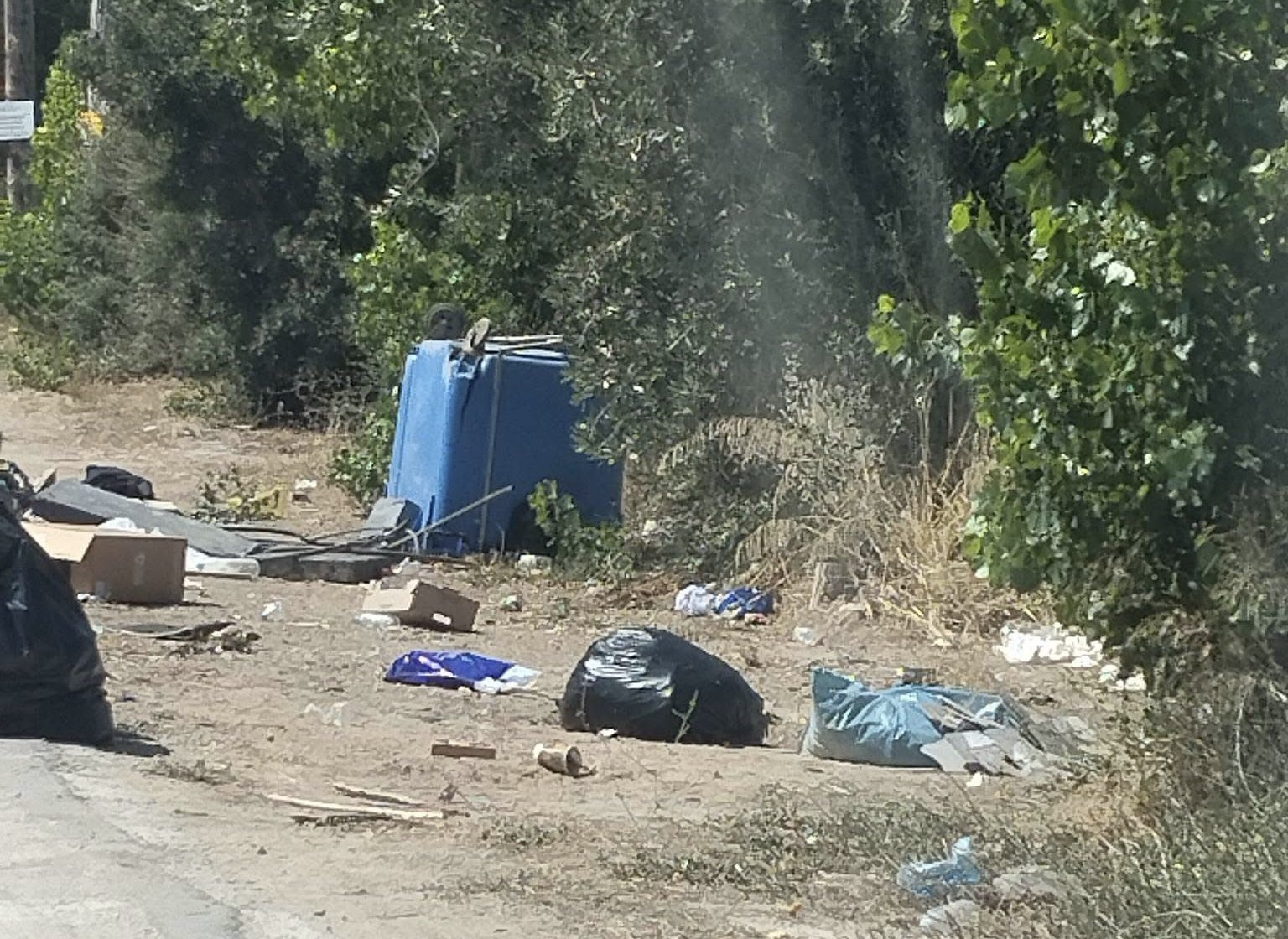 Εικόνες ντροπής στην Εύβοια: Τουριστική περιοχή «πνίγεται» στα σκουπίδια εν μέσω καλοκαιριού