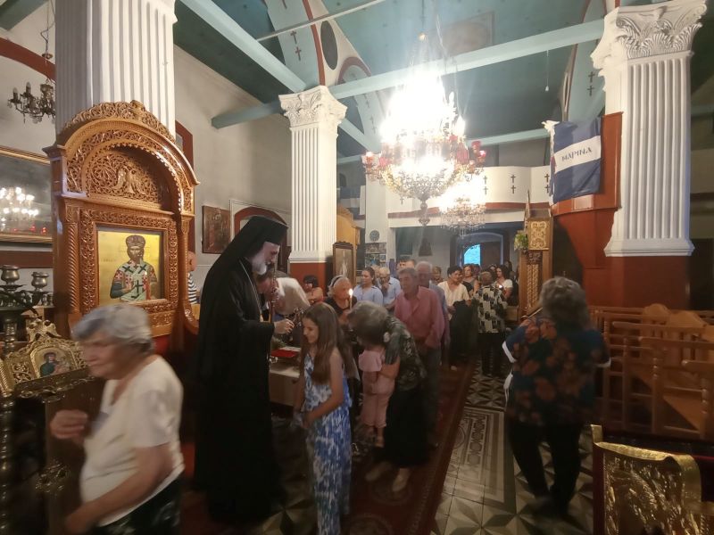 Στη Βόρεια Εύβοια ο Θεοφιλέστατος Επίσκοπος Σκοπέλου κ. Νικόδημος