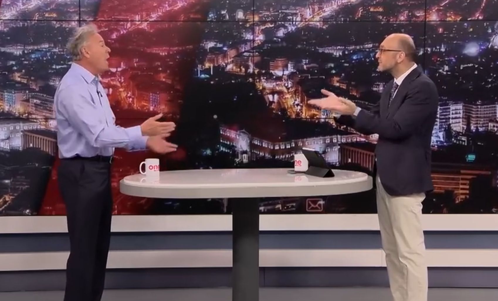 «Ελπίζω να βλέπει ο ιδιοκτήτης του καναλιού»: Αποχώρησε εκνευρισμένος ο Σγουρός από εκπομπή