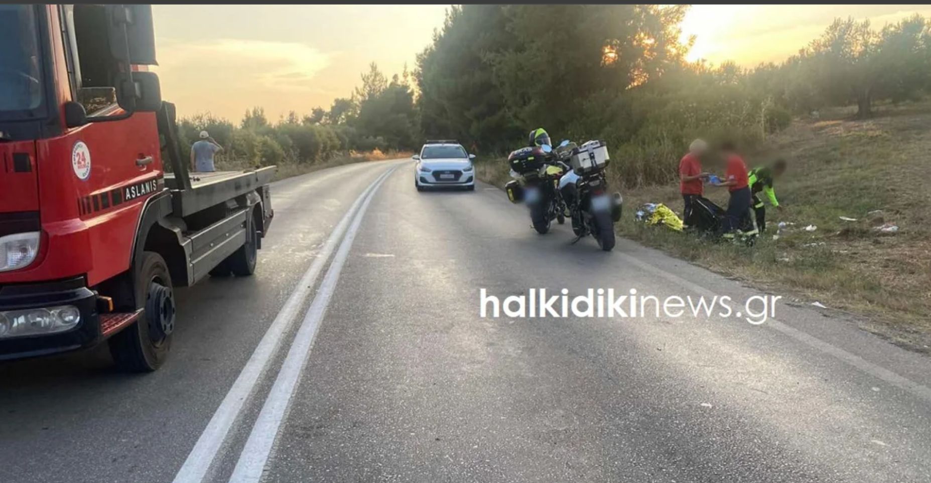 Χαλκιδική: Ελεύθερος ο οδηγός του βυτιοφόρου μετά την οικογενειακή τραγωδία