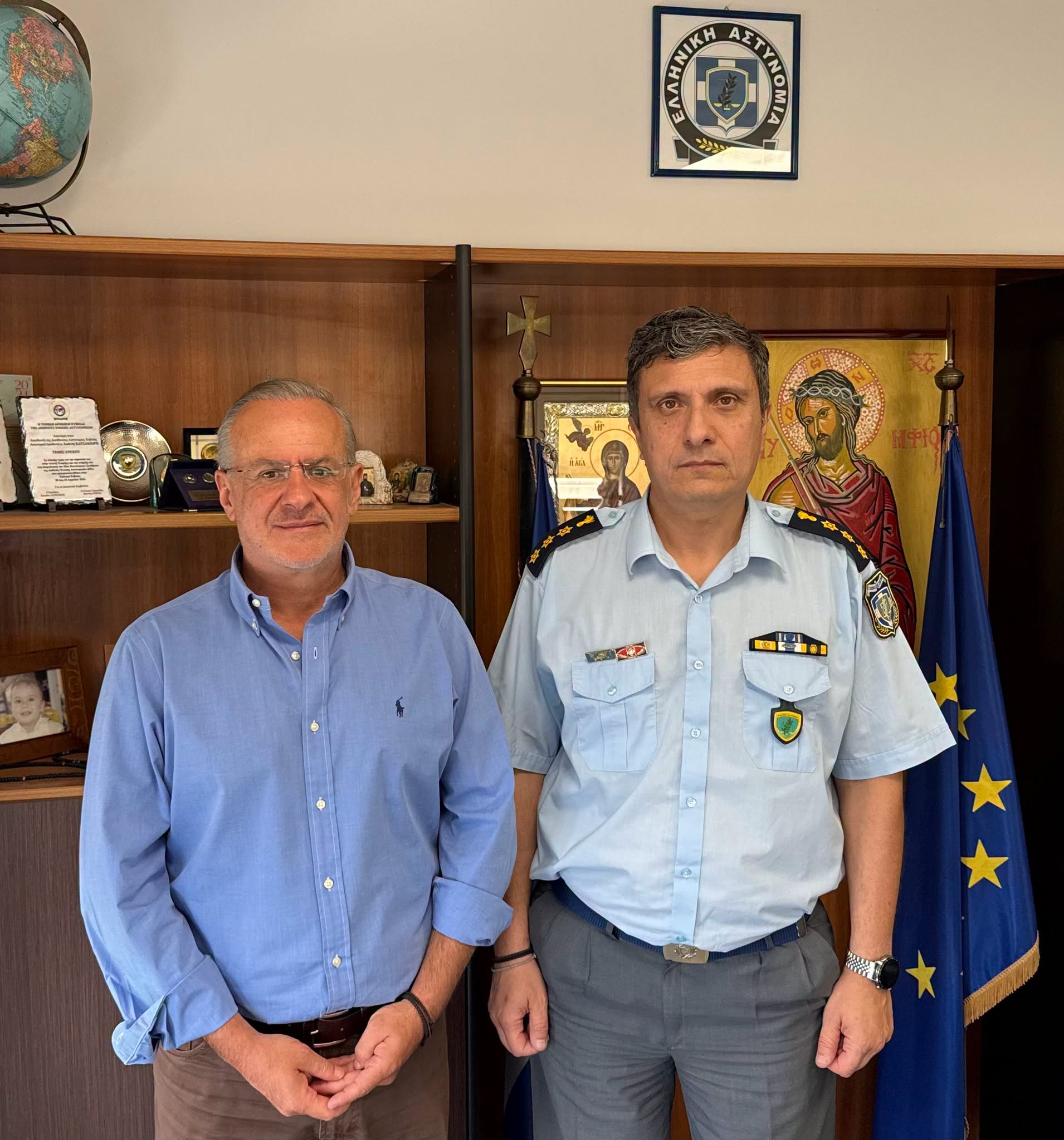 Εύβοια: «Συναγερμός» για την ασφάλεια στην Εύβοια – Όλα όσα συζήτησαν Ζεμπίλης και Αστυνομικός Διευθυντής