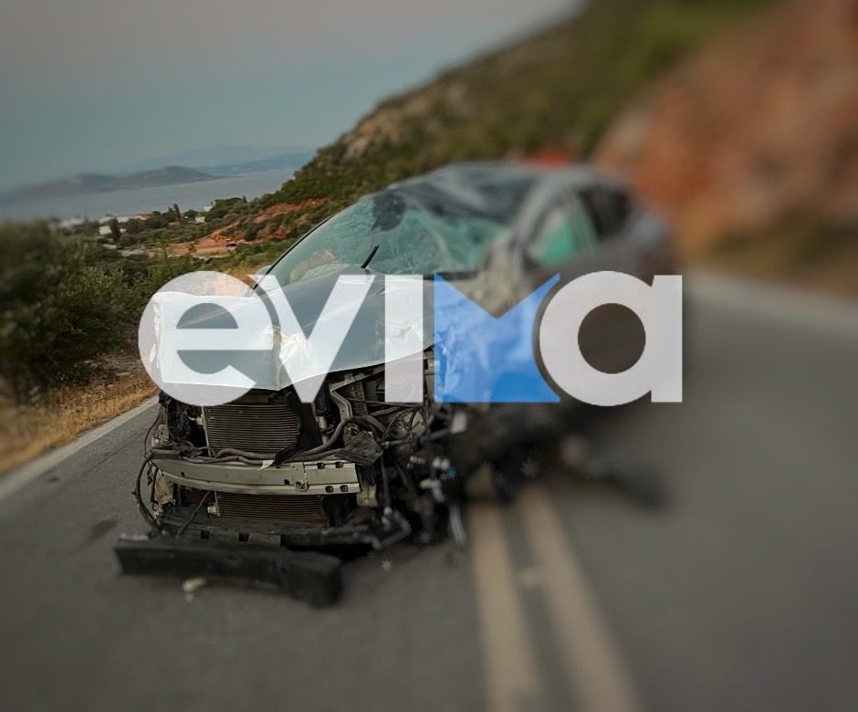 Τροχαίο – σοκ στην Εύβοια: ΙΧ κατέληξε στη μέση του δρόμου- Ένας τραυματίας