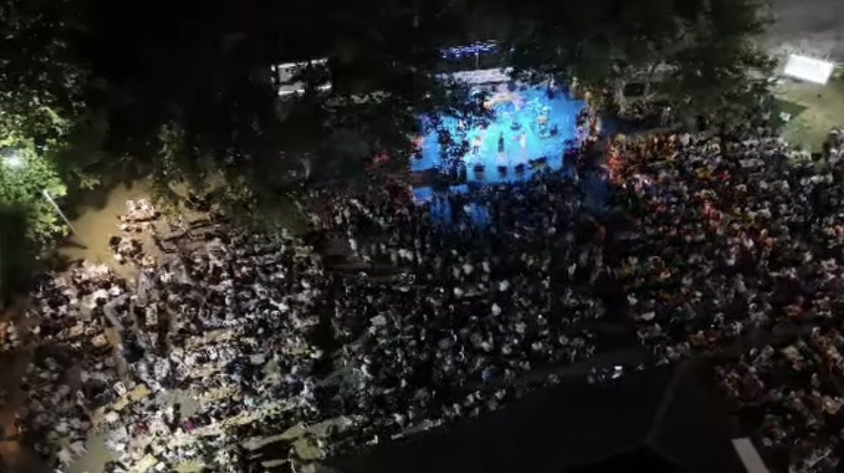 Χαμός σε πανηγύρι της Εύβοιας: Δείτε τι έγινε σε πλατεία