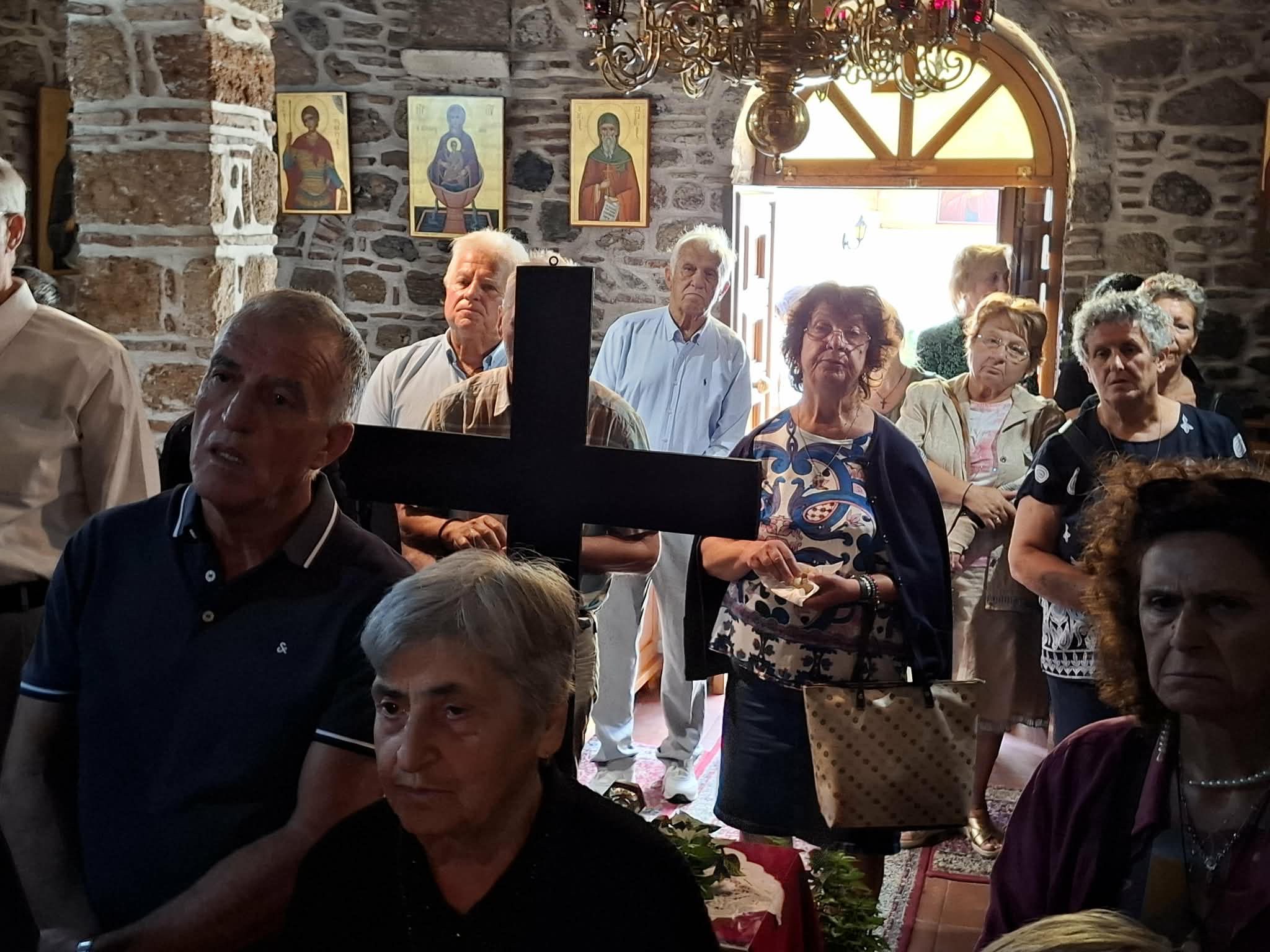Σε αυτό το πανέμορφο μοναστήρι της Εύβοιας λειτούργησε ο Μητροπολίτης Σεραφείμ