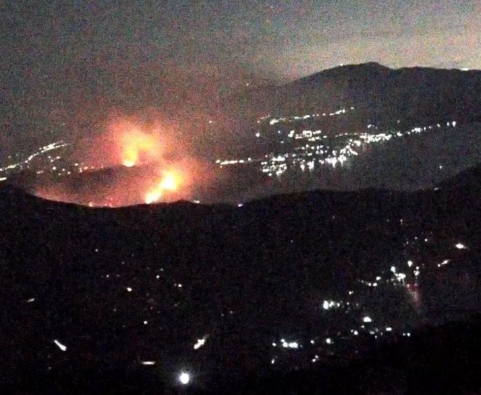 Φωτιά στη Δυτική Αττική: Που είναι το πιο ενεργό μέτωπο
