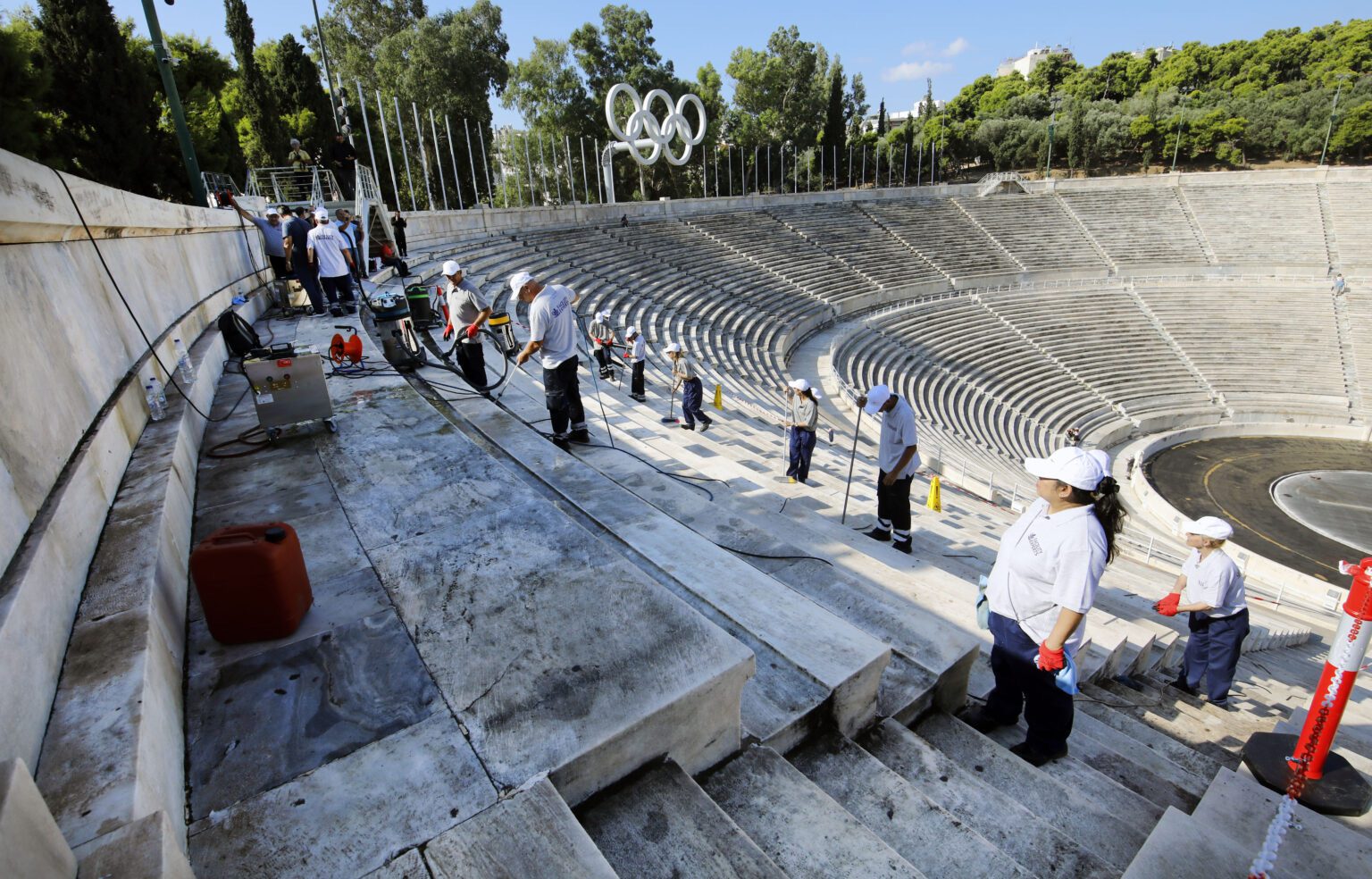 Τα μάρμαρα του Παναθηναϊκού Σταδίου θα λάμψουν ξανά!