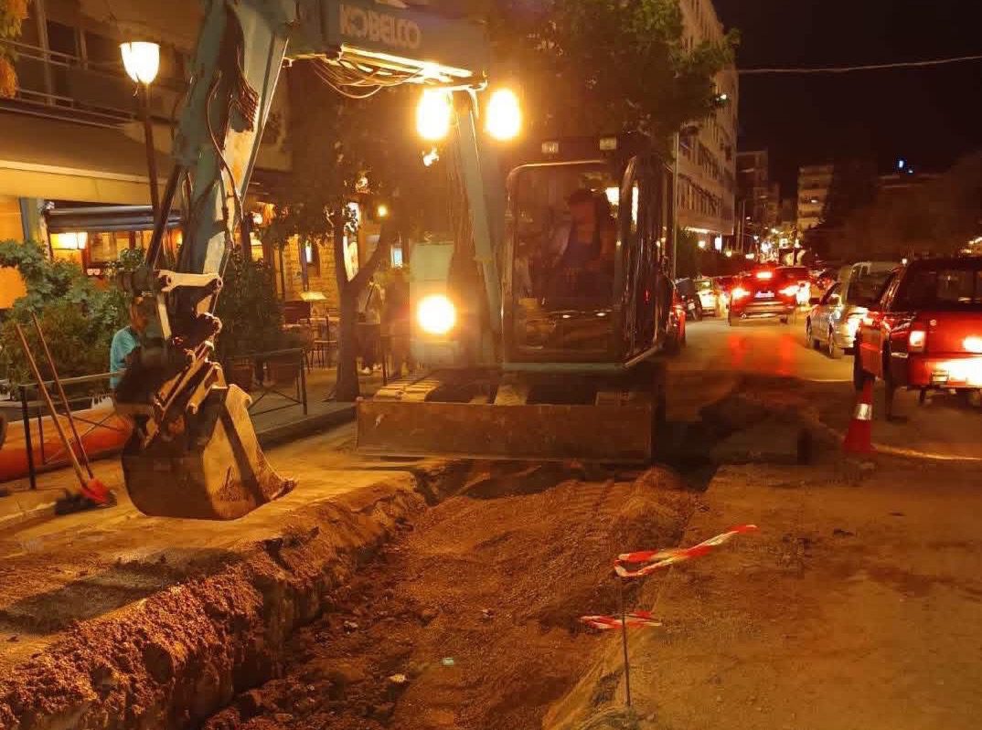 Νέα βλάβη σε αγωγό στη Χαλκίδα – Τρίτο περιστατικό μέσα σε λίγες ημέρες