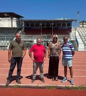Έμπρακτη στήριξη στον ΑΟ Χαλκίς από τη Δήμαρχο: «Να βρεθεί σύντομα στη θέση που του αξίζει»