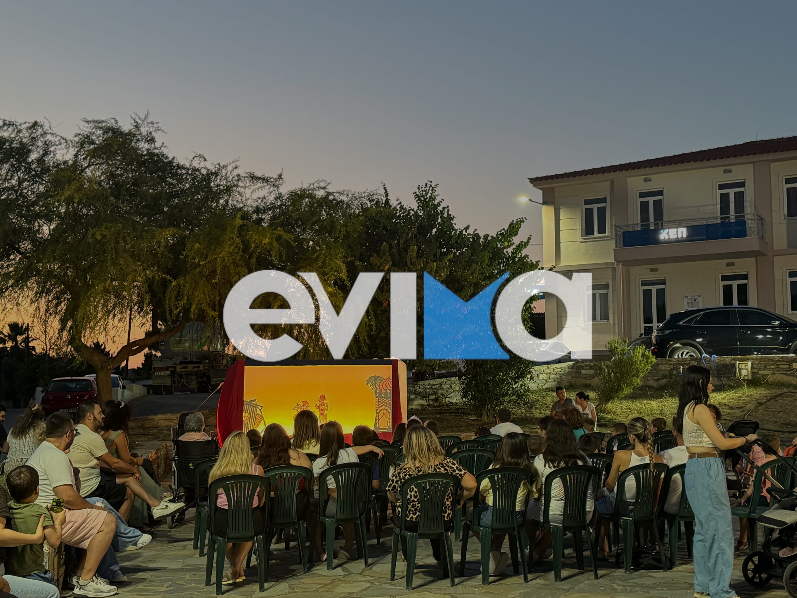 Τα χωριά της Εύβοιας ζωντανεύουν το καλοκαίρι! Αυτή η πλατεία γέμισε με παιδικές φωνές!
