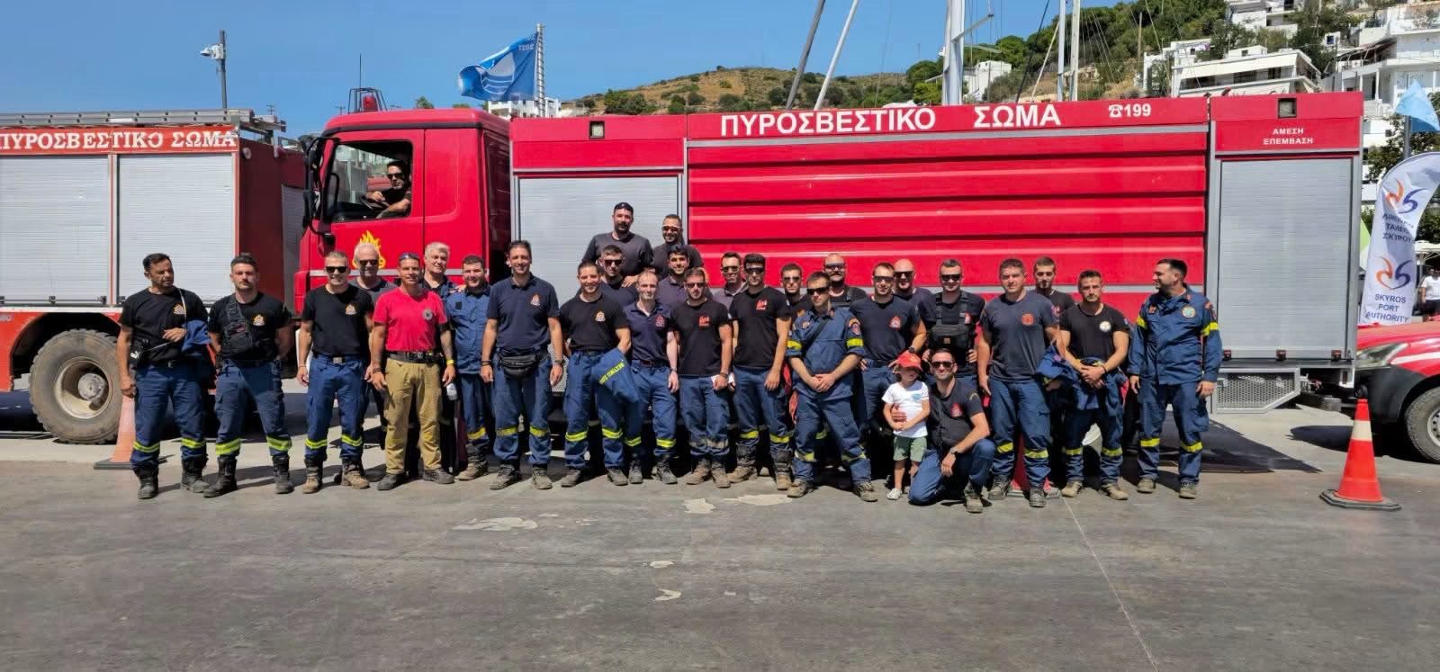 Σκύρος: Τι απαντά ο Δήμος στην καταγγελία πυροσβέστη για τις συνθήκες φιλοξενίας