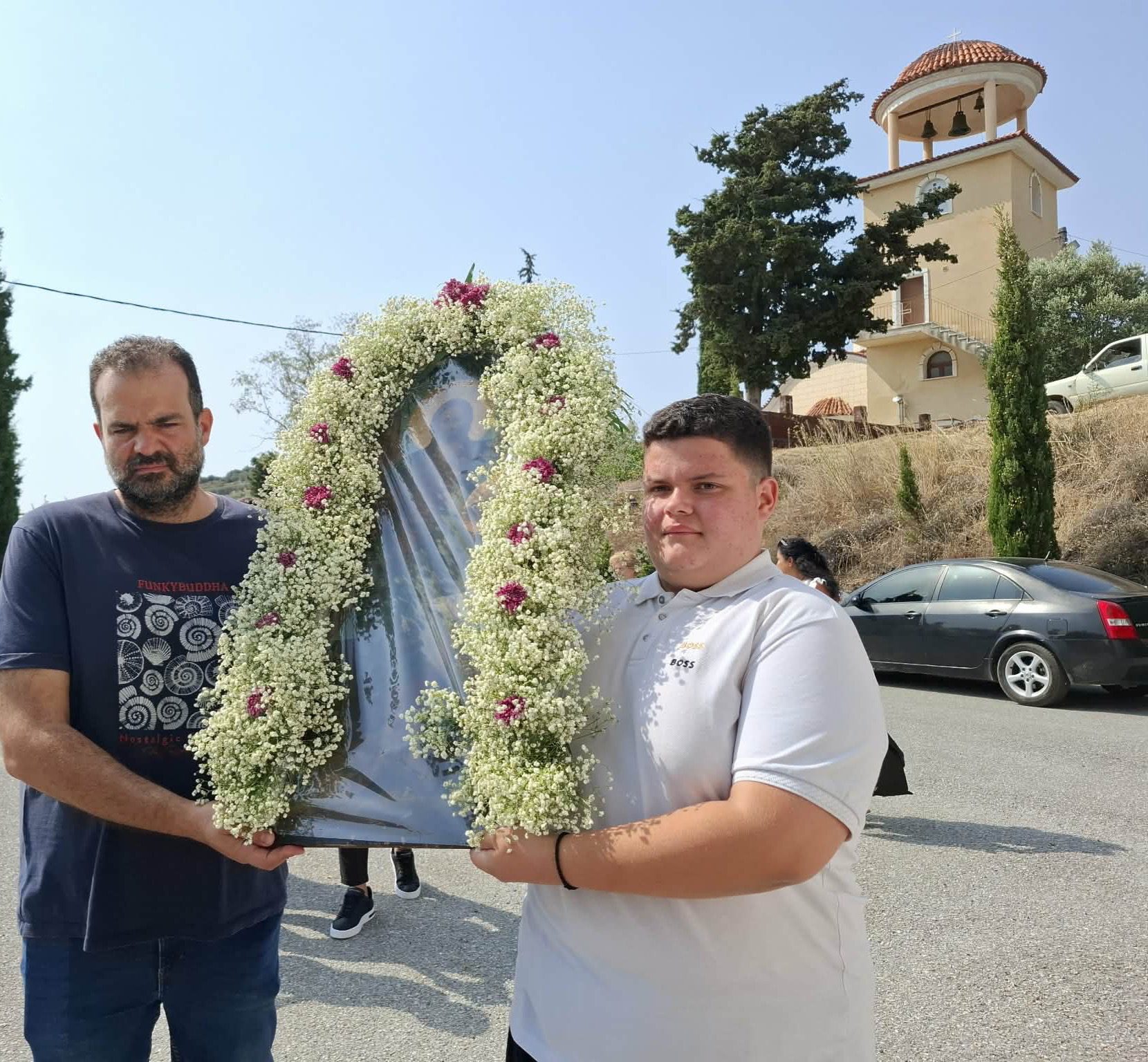 Στα χέρια των νέων η εικόνα του Αγίου Ιωάννη του Προδρόμου σε αυτό το χωριό της Εύβοιας