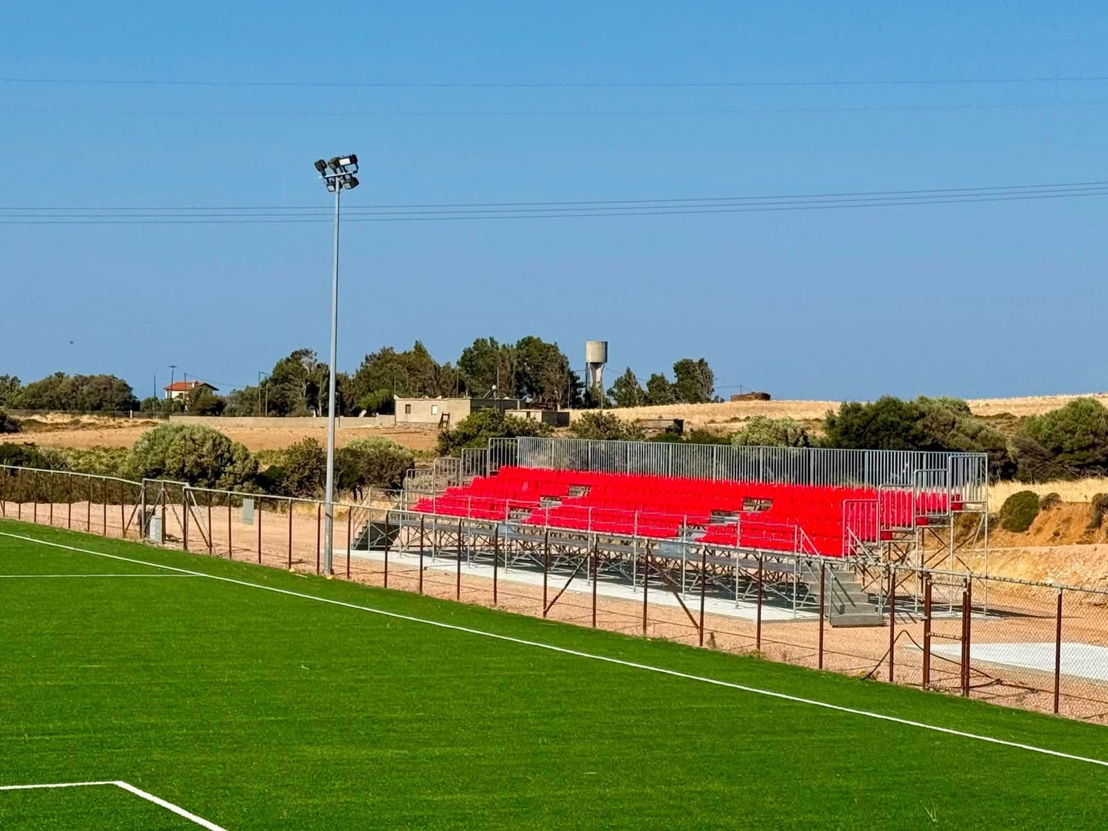 Ολοκληρώθηκε μεγάλο έργο σε γήπεδο ποδοσφαίρου της Εύβοιας
