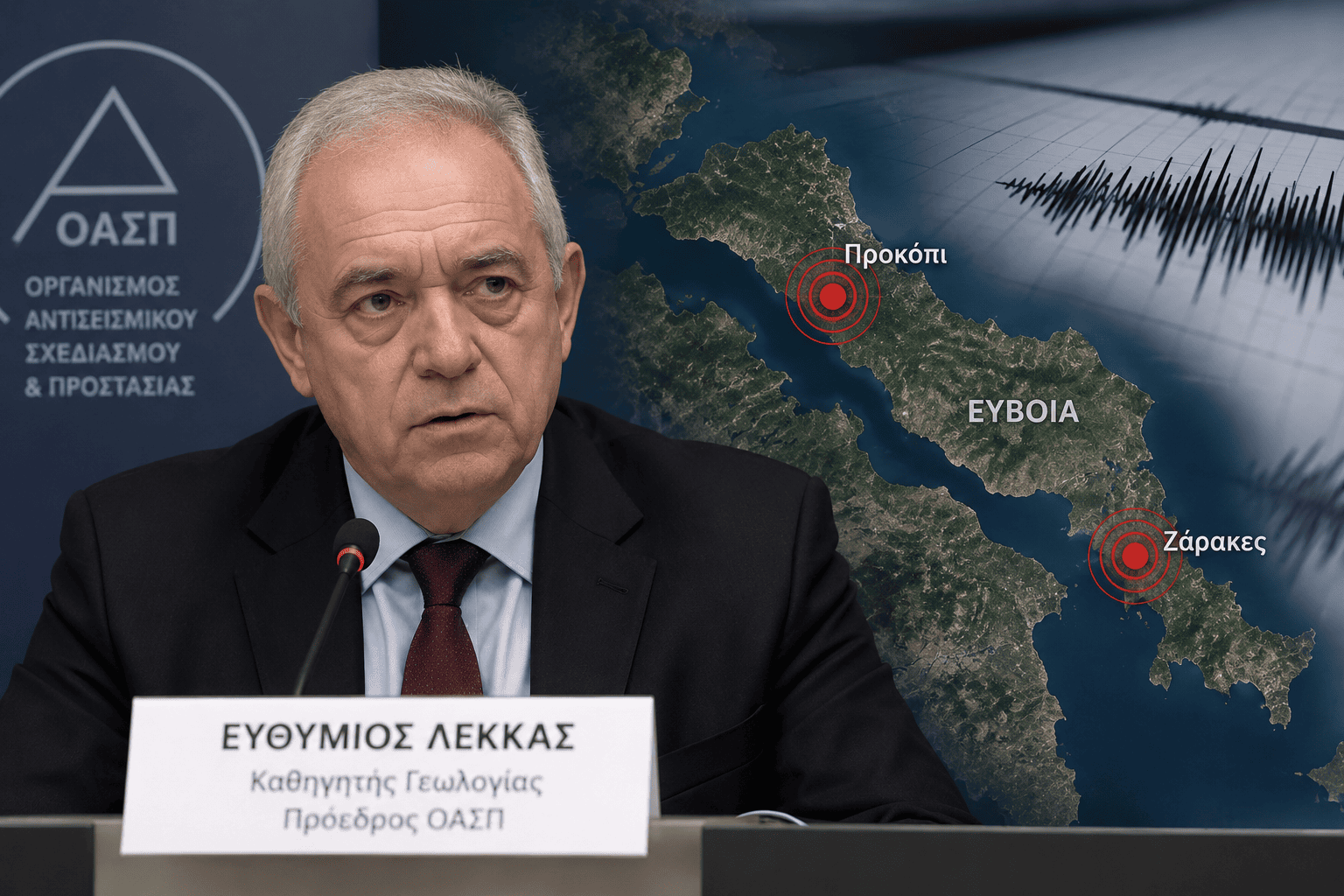 Μπαράζ μικροσεισμών στην Εύβοια: Που καταγράφονται, τι λέει στο evima ο Ευθύμιος Λέκκας