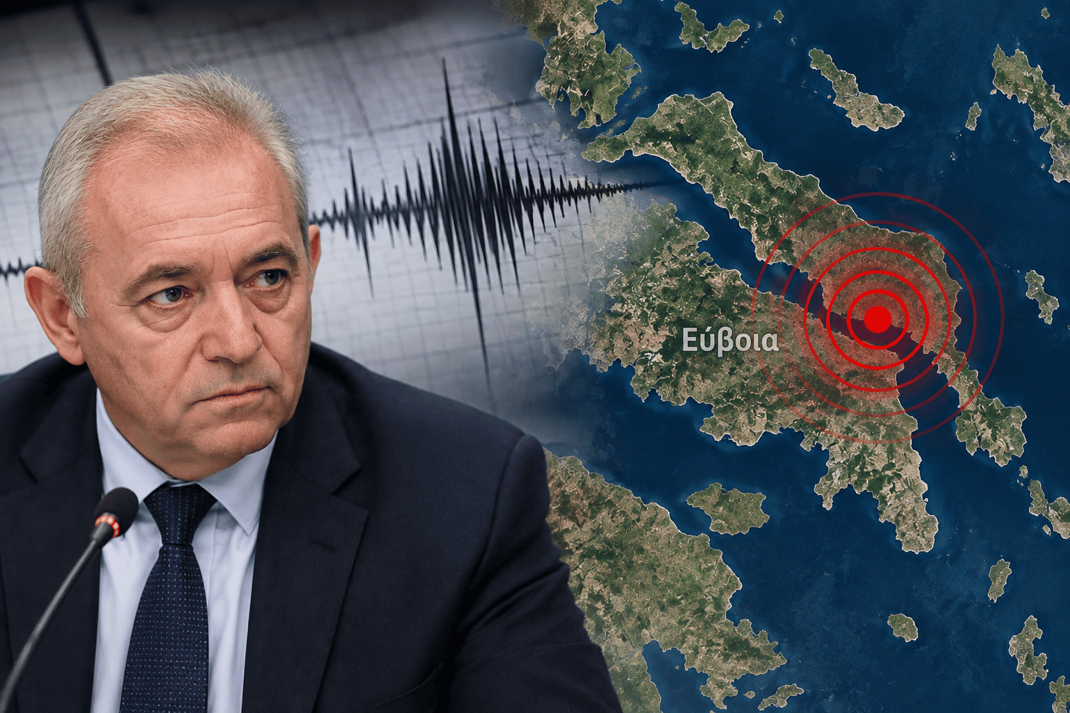 Σεισμός στην Εύβοια: «Δεν αποκλείουμε μεγαλύτερο», λέει ο Λέκκας