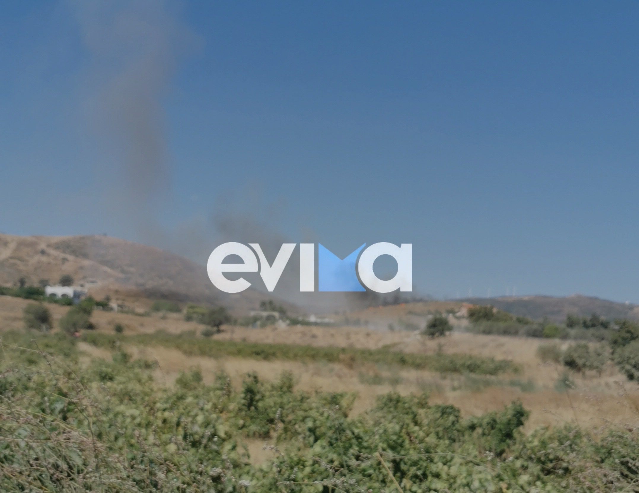 Φωτιά τώρα στην Εύβοια- Οι πρώτες εικόνες