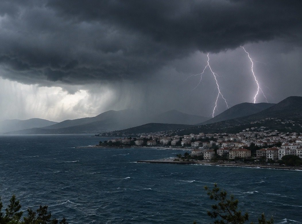 Ραγδαία επιδείνωση του καιρού: Έκτακτο δελτίο της ΕΜΥ για την Εύβοια
