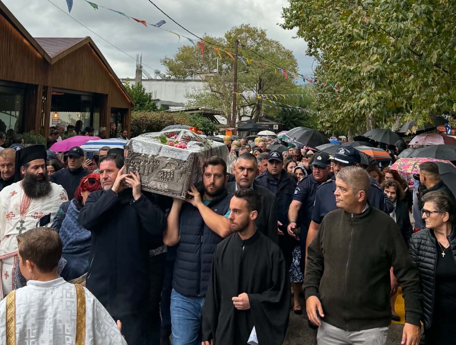 Η κακοκαιρία στην Εύβοια δεν σταμάτησε τη γιορτή!     57 χρόνια πίστης στον Όσιο Ιωάννη τον Ρώσσο
