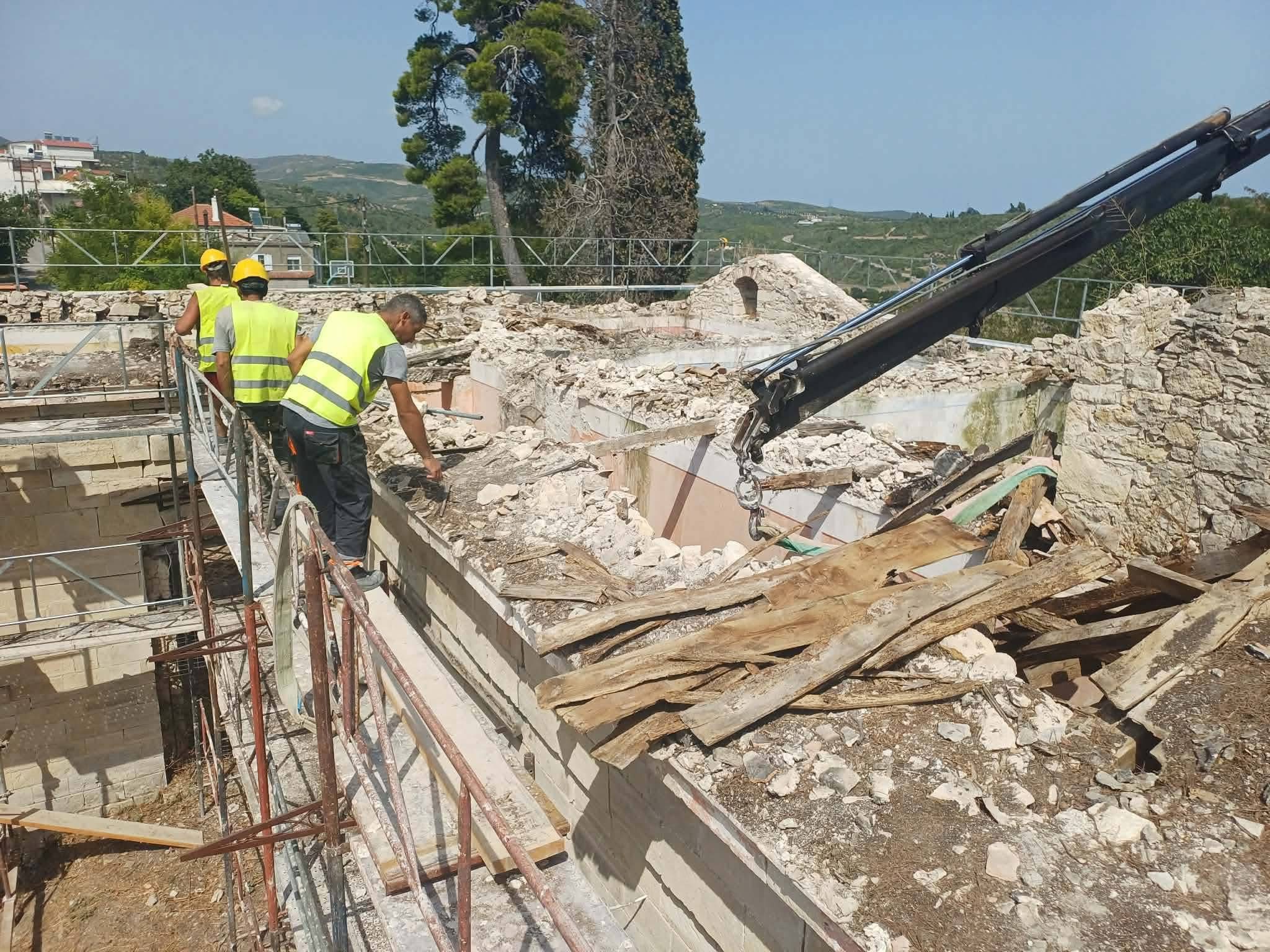 Νέα εποχή στην Εύβοια: Ξεκίνησαν οι εργασίες σε αυτό το ιστορικό κτίριο