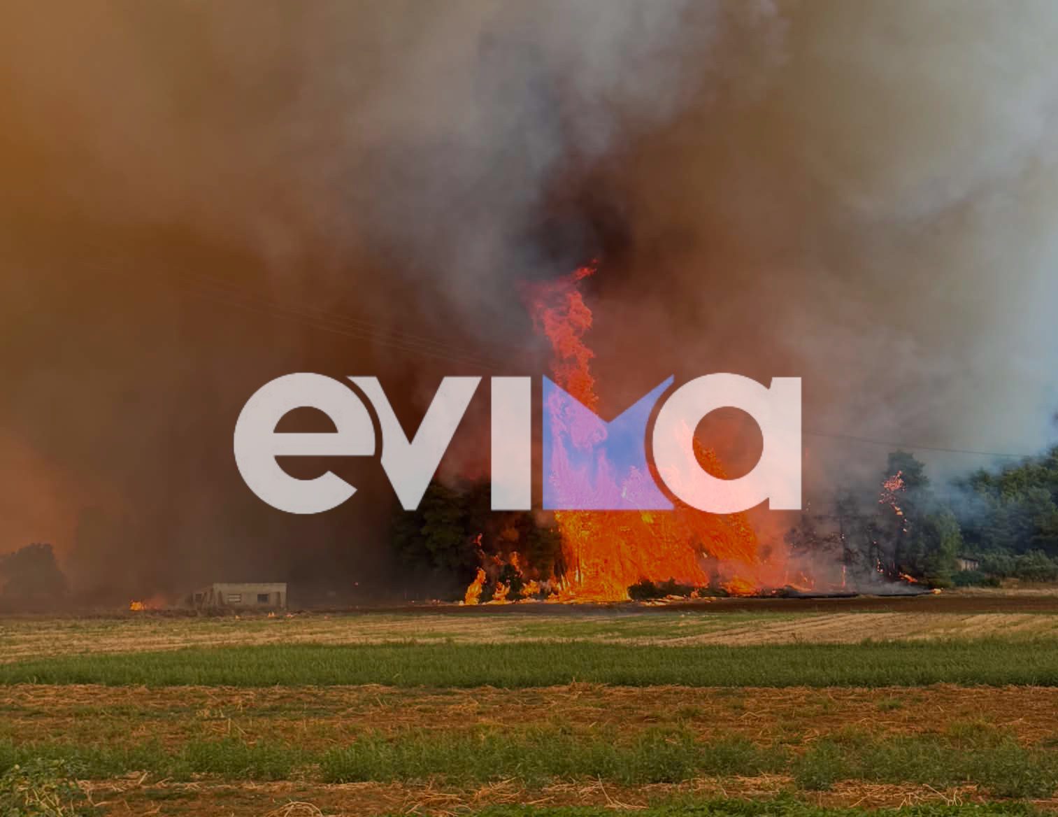 Μεγάλη φωτιά στην Εύβοια: Εκκενώθηκε τώρα οικισμός- Νέο μήνυμα από το 112