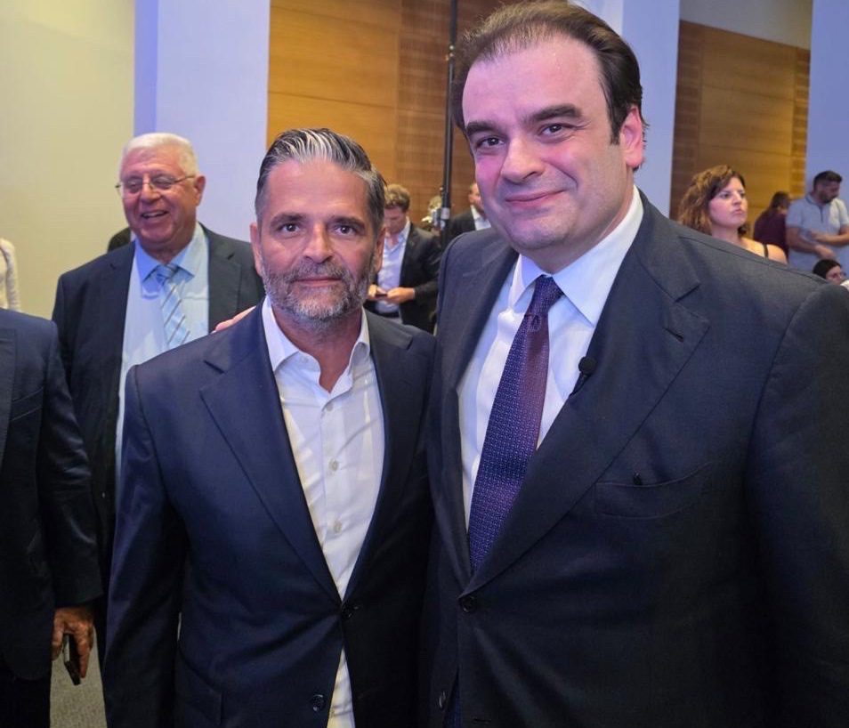 Δημήτρης Διαμαντόπουλος: Τετ α τετ με τον Κυριάκο Πιερρακάκη στο περιθώριο της ΔΕΘ