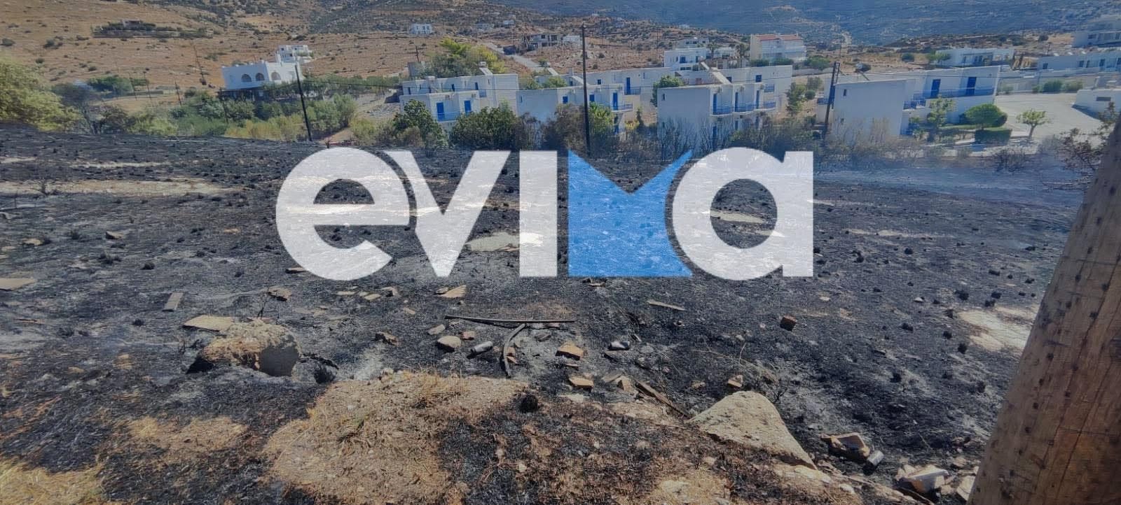 Νεότερα για τη φωτιά δίπλα σε σπίτια στην Εύβοια: Επιχειρούν 6 εναέρια μέσα, ήχησε 112 για ετοιμότητα
