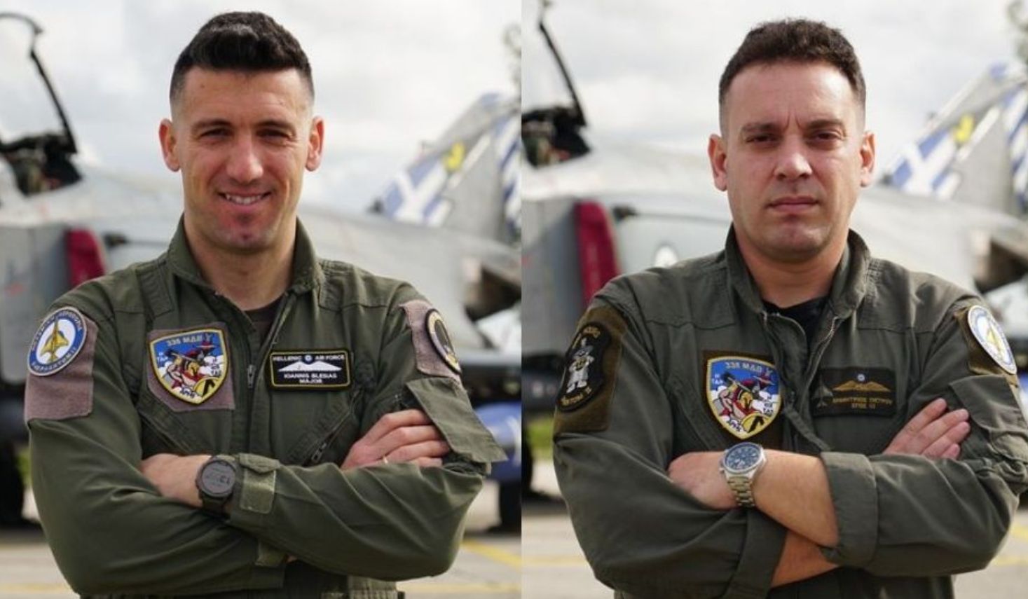 Τραγωδία στην Τανάγρα: Αυτοί είναι οι δύο πιλότοι που έχασαν τη ζωή τους