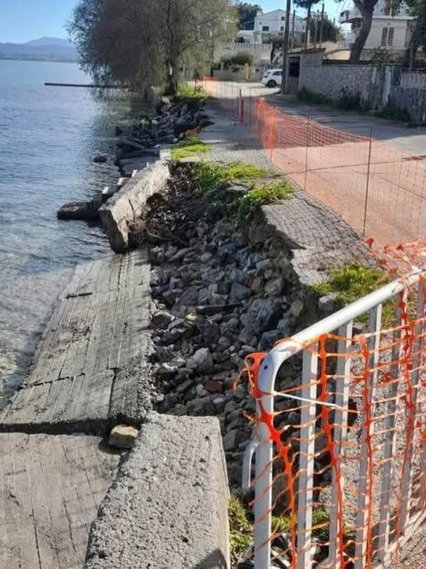 Συναγερμός για παραλιακό δρομο της Εύβοιας: Μεγάλο έργο 10 εκατ. ευρώ για να μπει «φρένο» στη διάβρωση