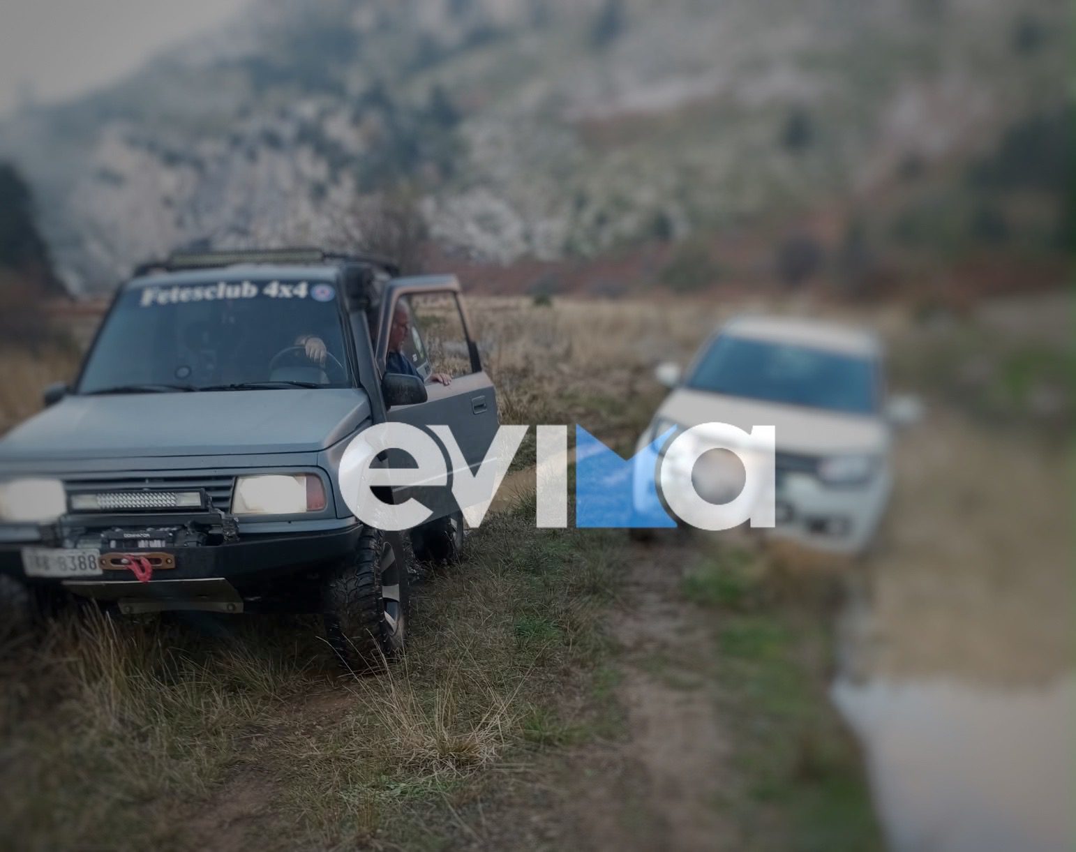 Εύβοια: Κόλλησαν στις λάσπες σε βουνό – Σωτήρια επέμβαση των εθελοντών του Fetes Club 4×4!