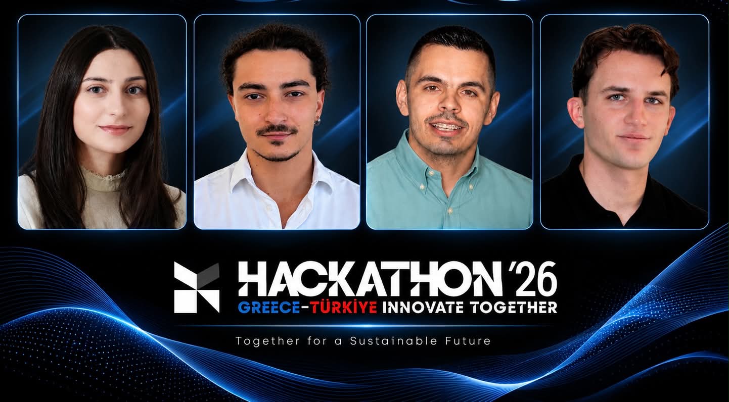 Στα ημιτελικά του Greece–Türkiye Hackathon 2026 η ομάδα KYMATA με δύο Ευβοιώτες επιστήμονες!