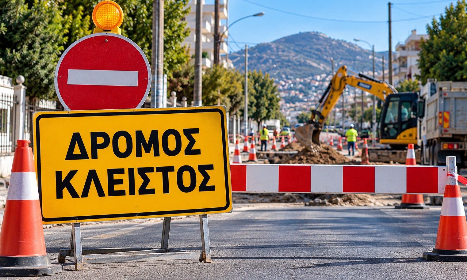 Προσοχή! Κλείνει κεντρικός δρόμος στην Εύβοια – Πώς θα κινούνται οι οδηγοί