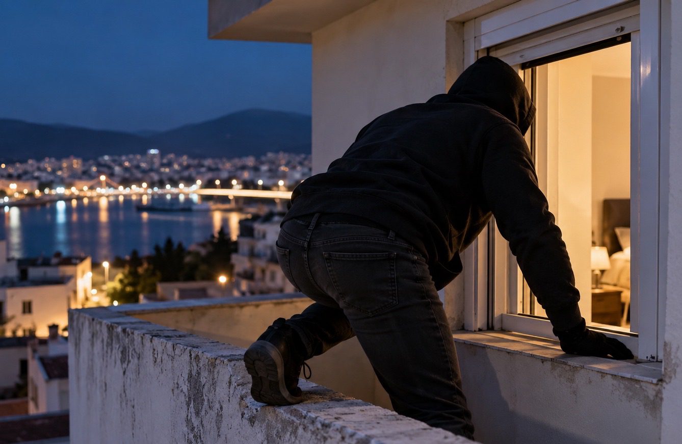 Σοκ για 21χρονη από την Εύβοια: Διαρρήκτες μπήκαν σπίτι της από την ταράτσα και το άδειασαν