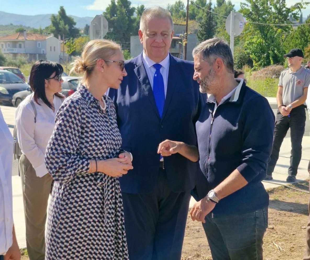 Στην Ιστιαία Ευβοίας ο Δημήτρης Διαμαντόπουλος με την πρέσβη της Ρουμανίας