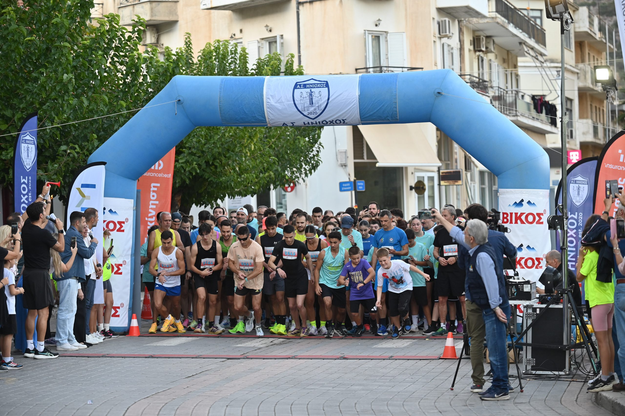 Με μεγάλη επιτυχία ο αγώνας δρόμου «5ο STEREA RUN – Amfissa night run – 6ος Ηνίοχος Δρόμος»