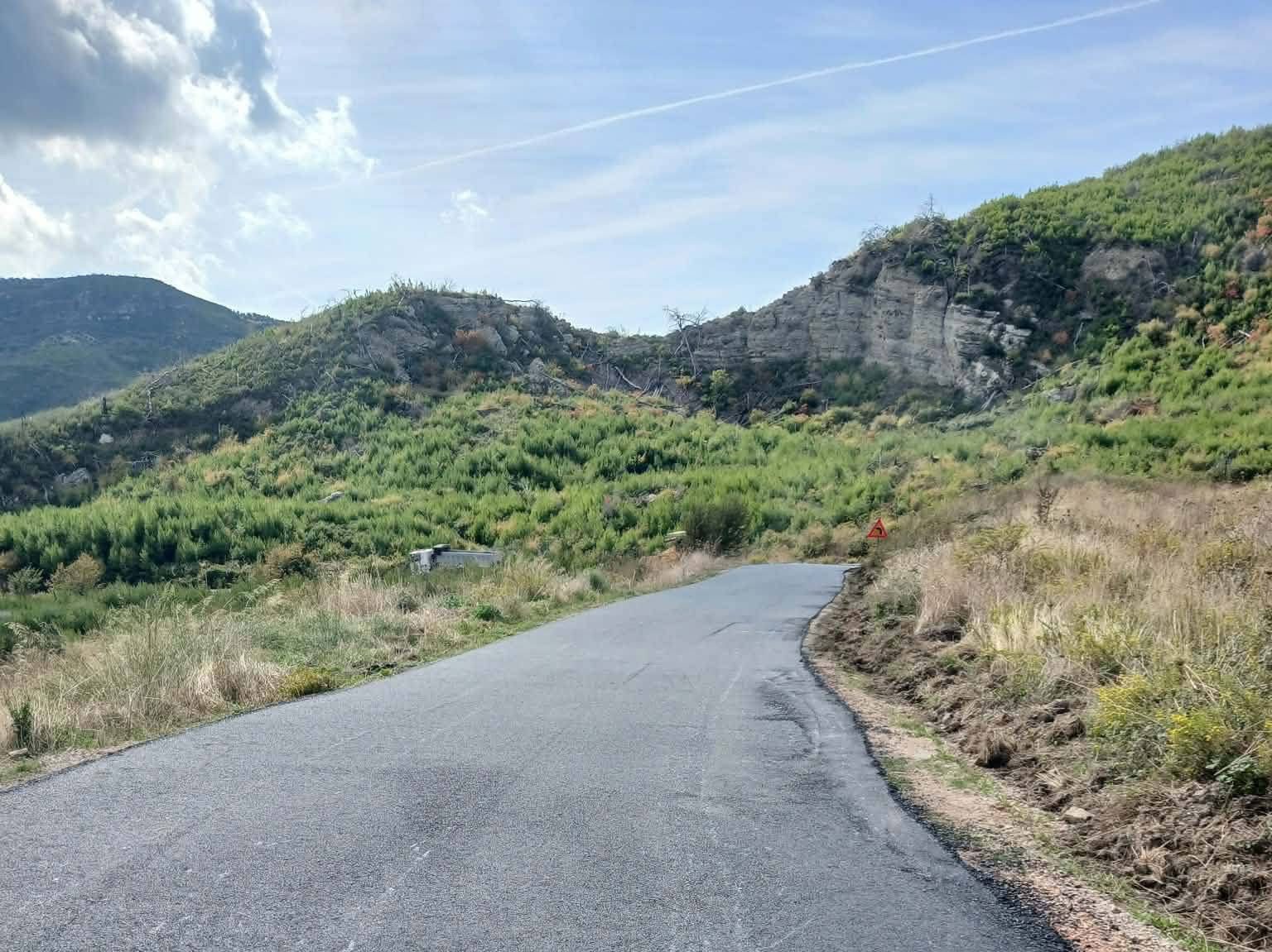 Τι συνέβη σε δρόμο για Μοναστήρι της Εύβοιας