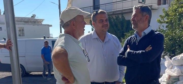 Στην Κάρυστο ο Δημήτρης Διαμαντόπουλος- Με ποιους συναντήθηκε