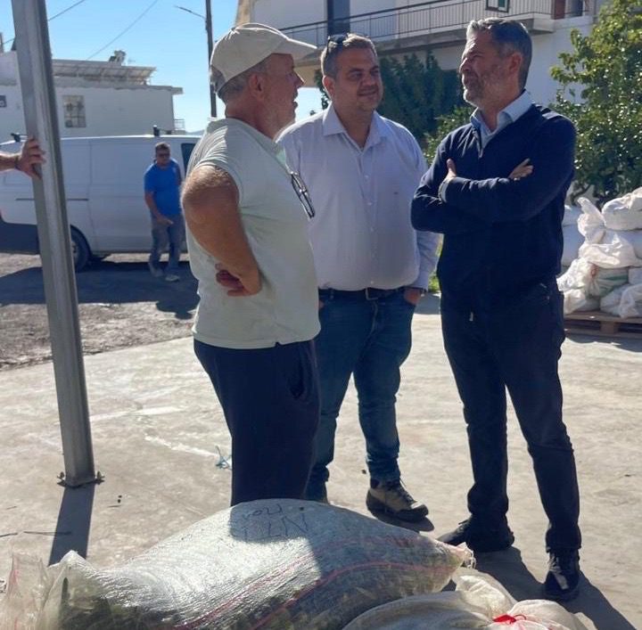 Στην Κάρυστο ο Δημήτρης Διαμαντόπουλος- Με ποιους συναντήθηκε