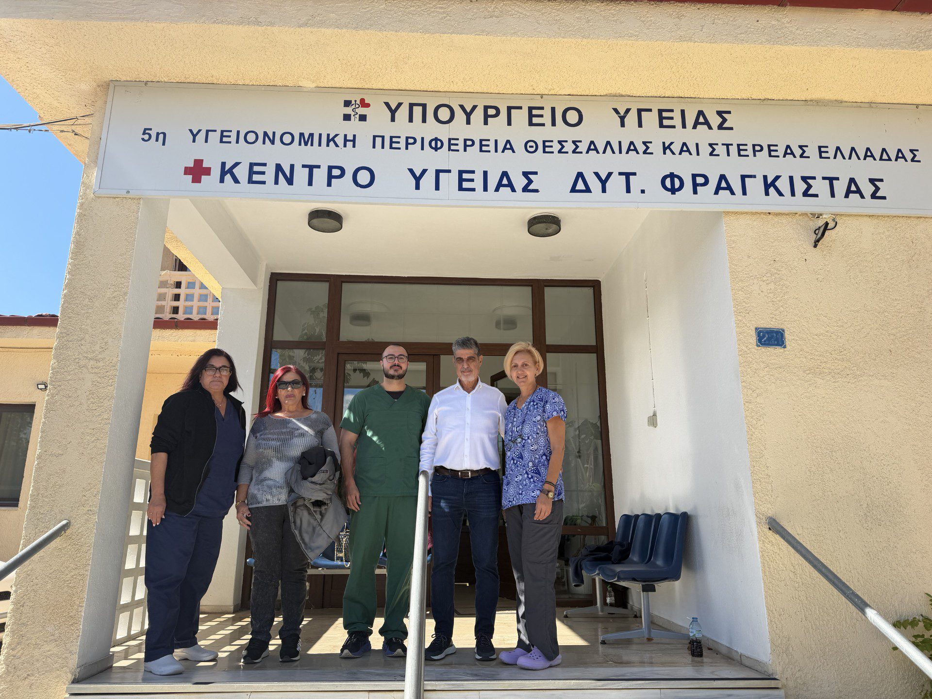 Περιοδεία σε Δομές υγείας κάνει ο Αντιπεριφερειάρχης Υγείας, Ανδρέας Τοουλιάς