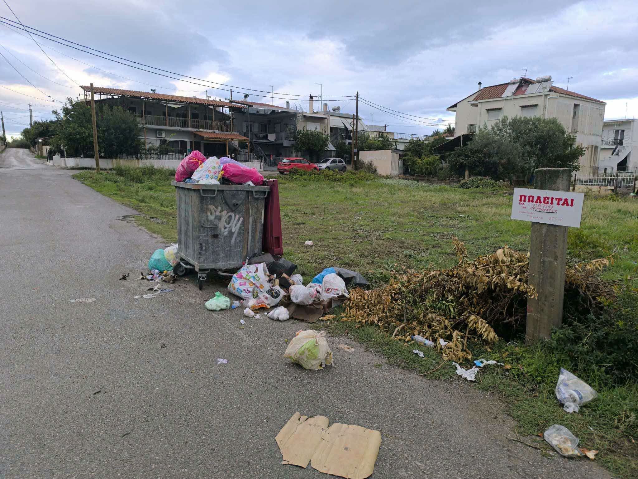 «Πλημμυρίζουν» τα σκουπίδια σε αυτή την περιοχή της Εύβοιας – Εικόνες